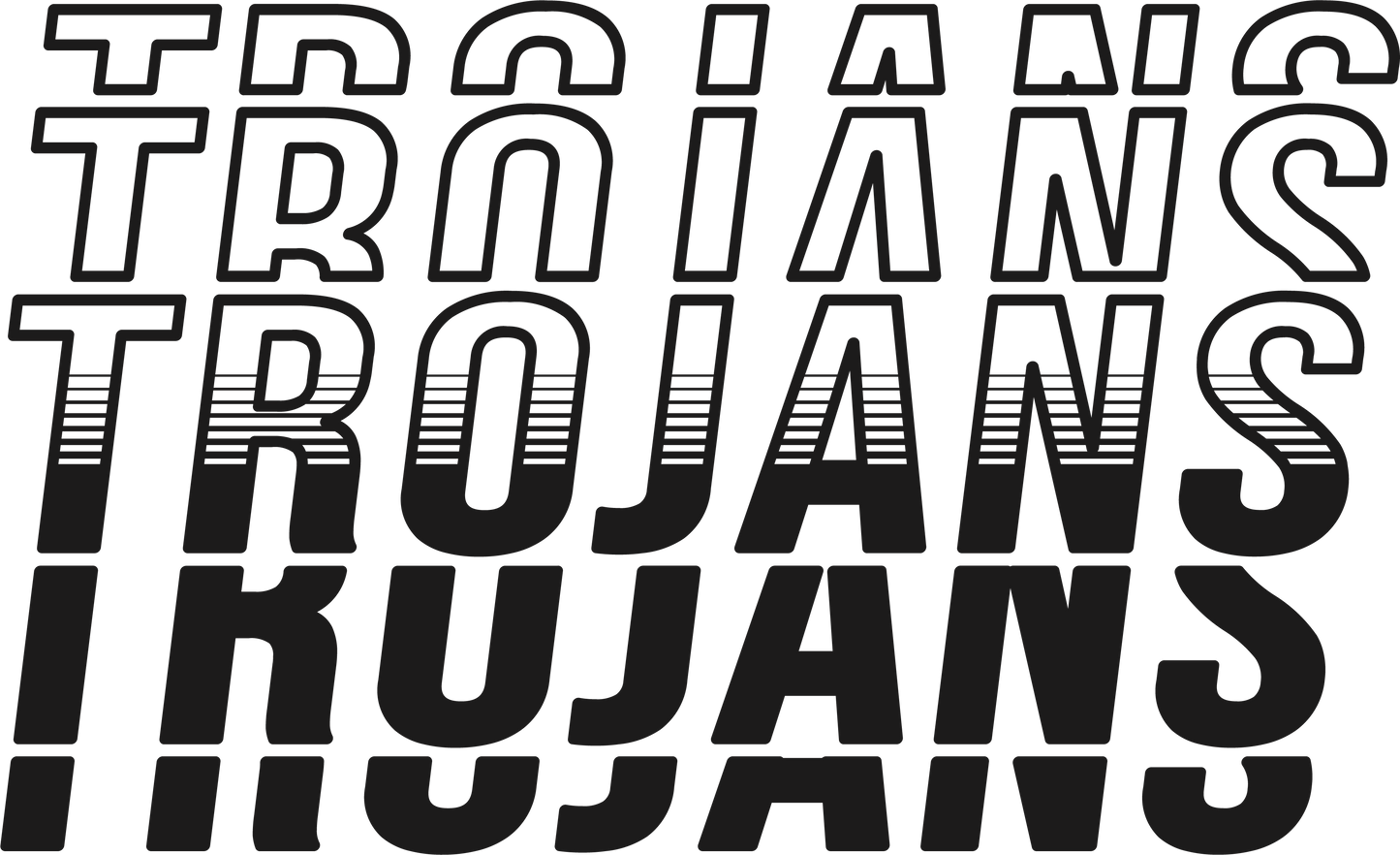 Trojans Repeat T-Shirt