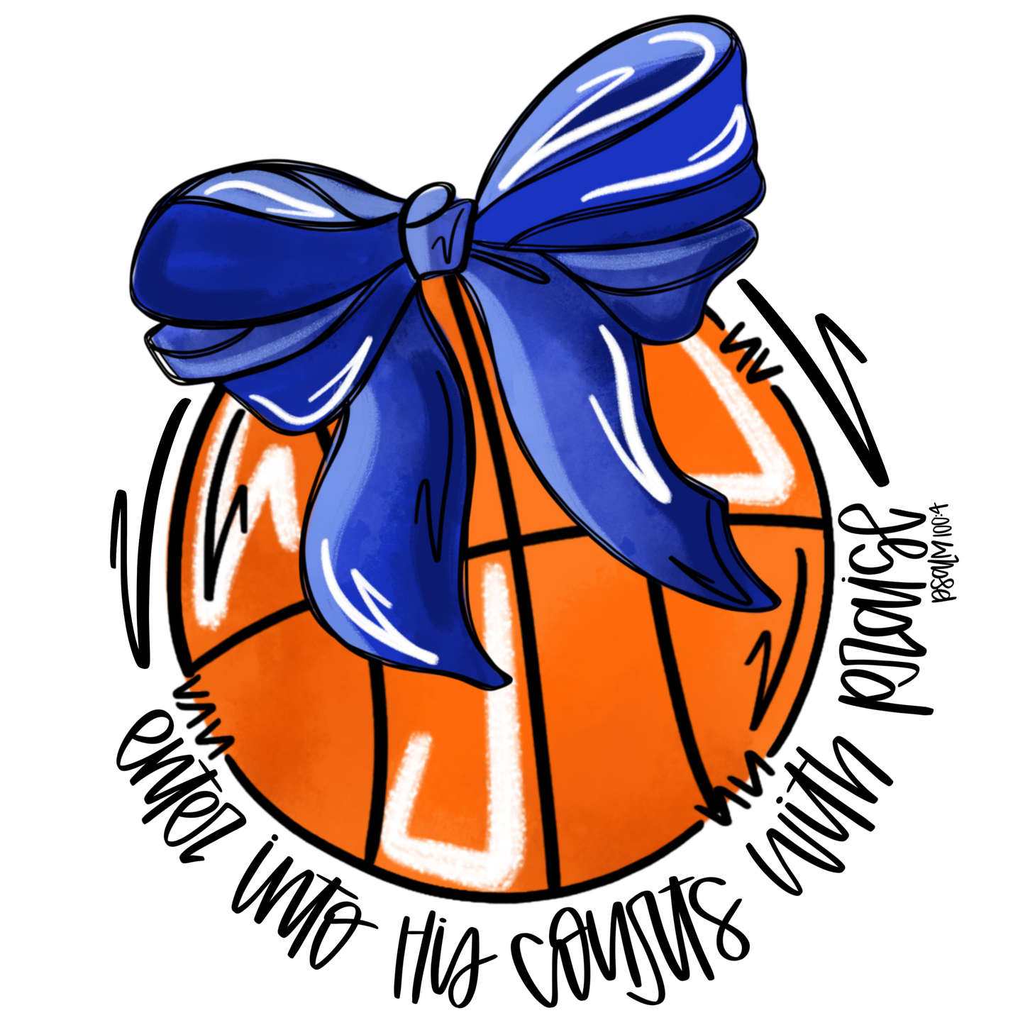 Basketball Bow T-Shirt