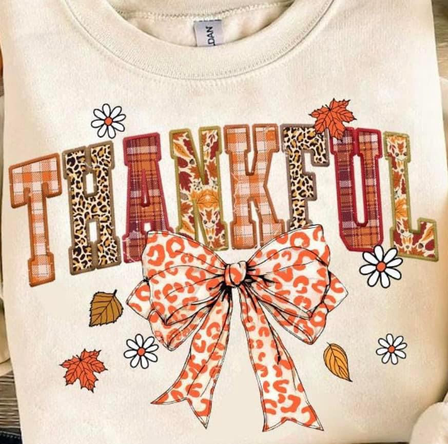Thankful Bow Shirt