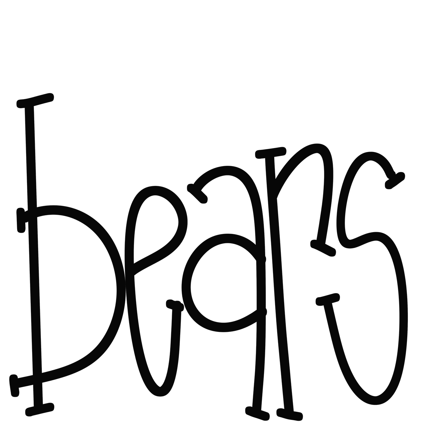 Bears Handwritten Shirt