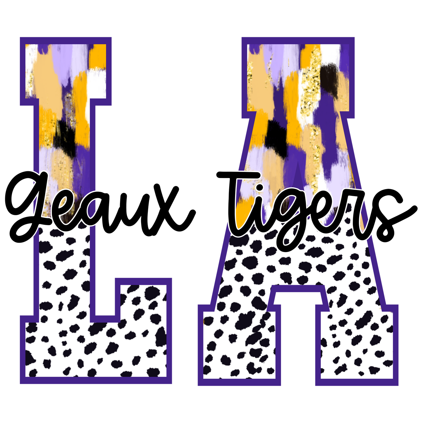 Preppy Geaux Tigers T-Shirt