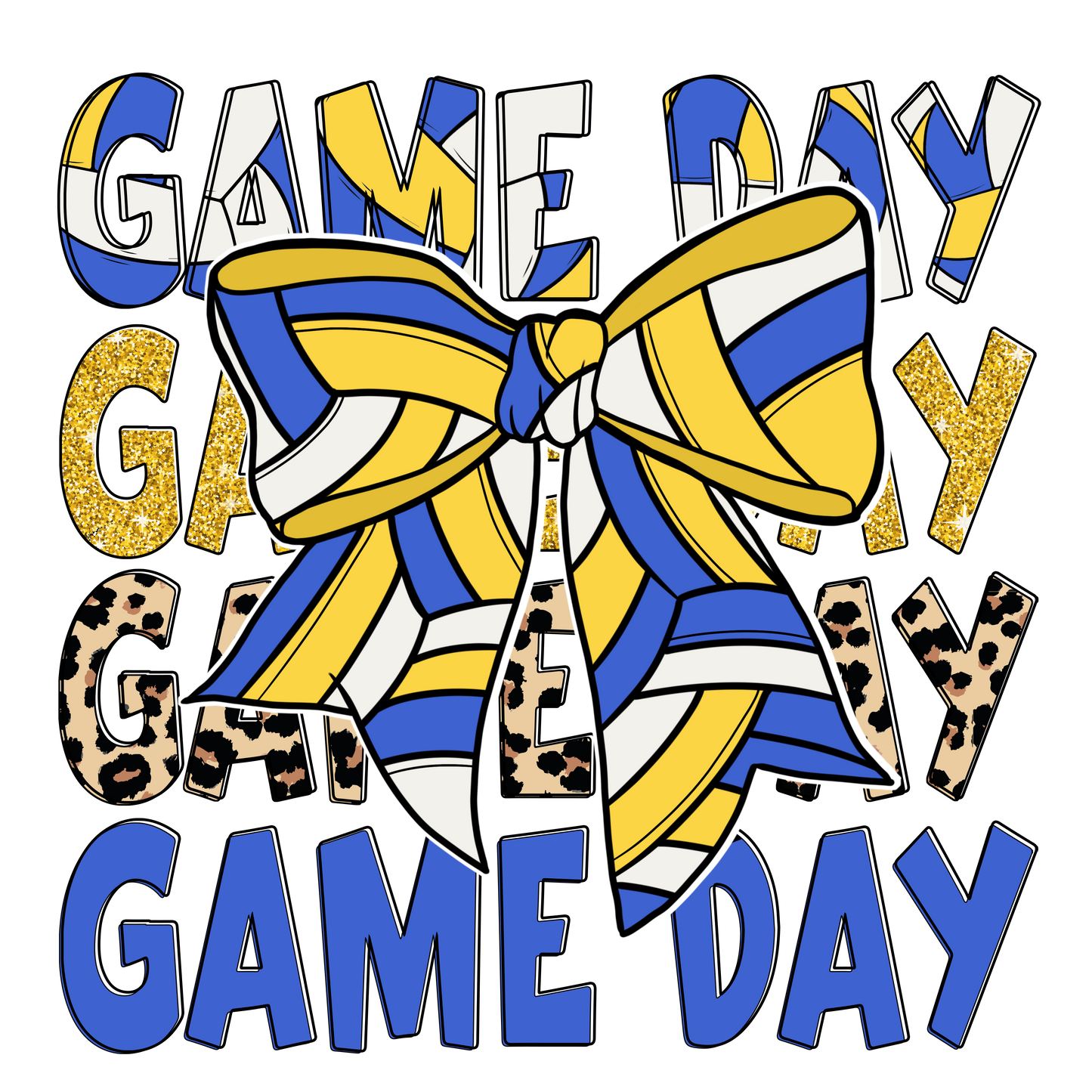 Volleyball Game Day Coquette Shirt