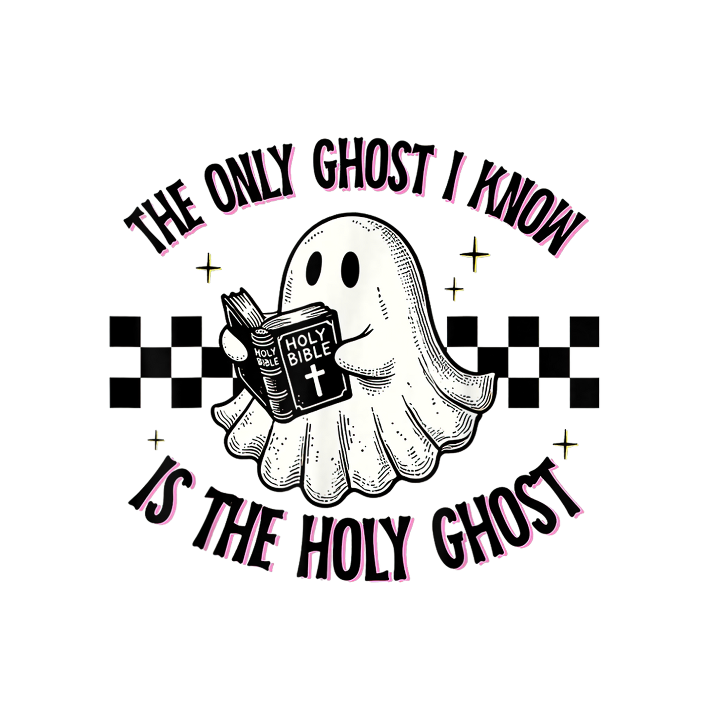 Only Ghost Holy Ghost T-Shirt