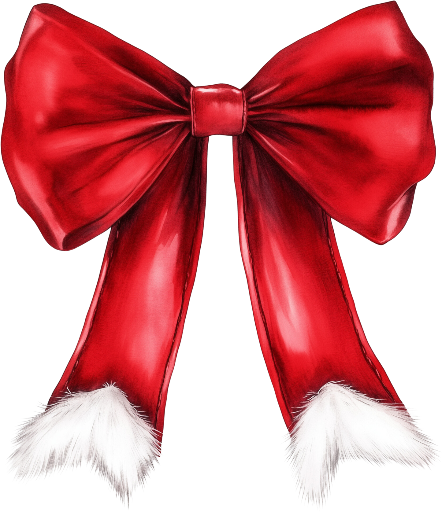 Santa Bow T-Shirt