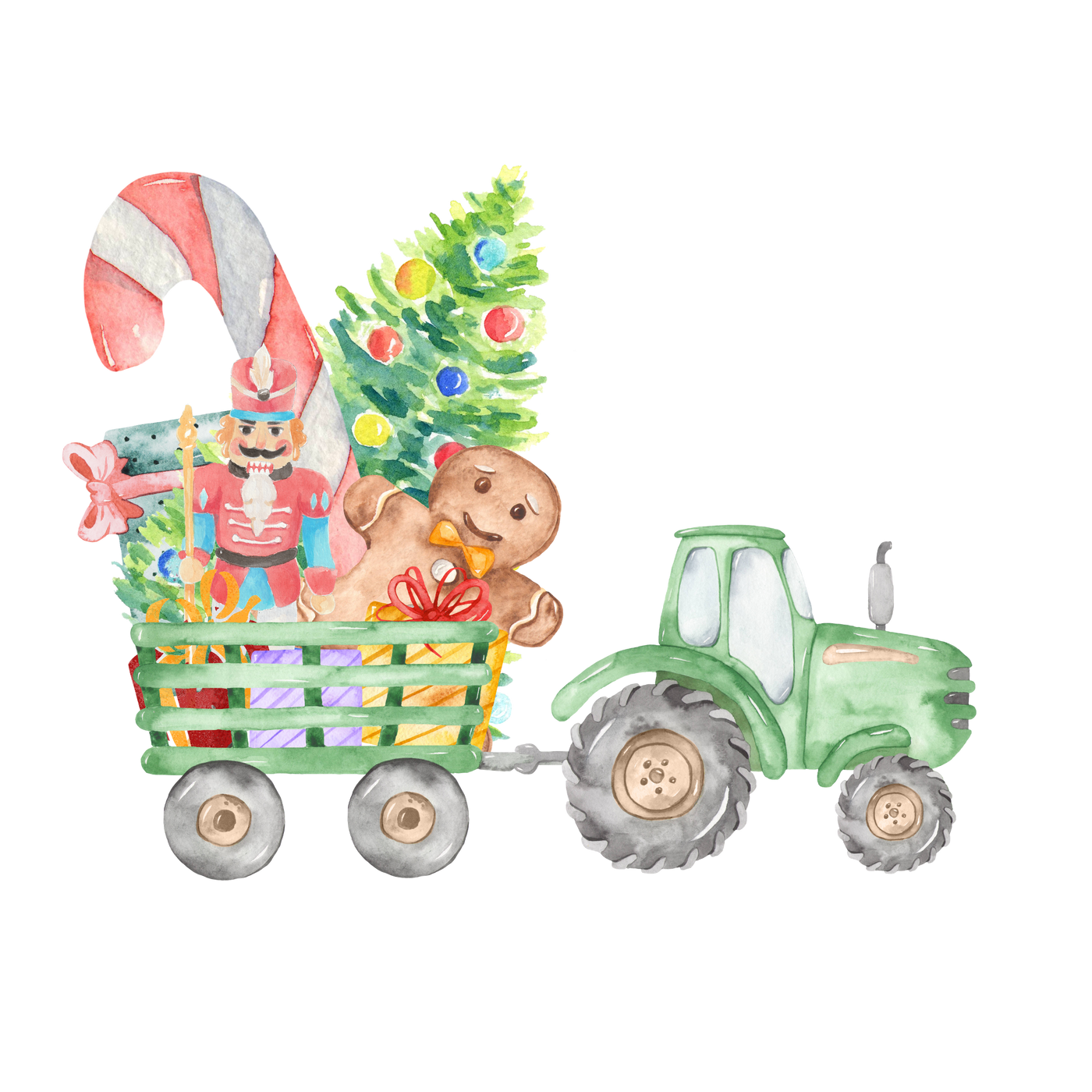 Christmas Tractor