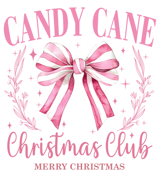 Candy Cane Christmas Club T-Shirt