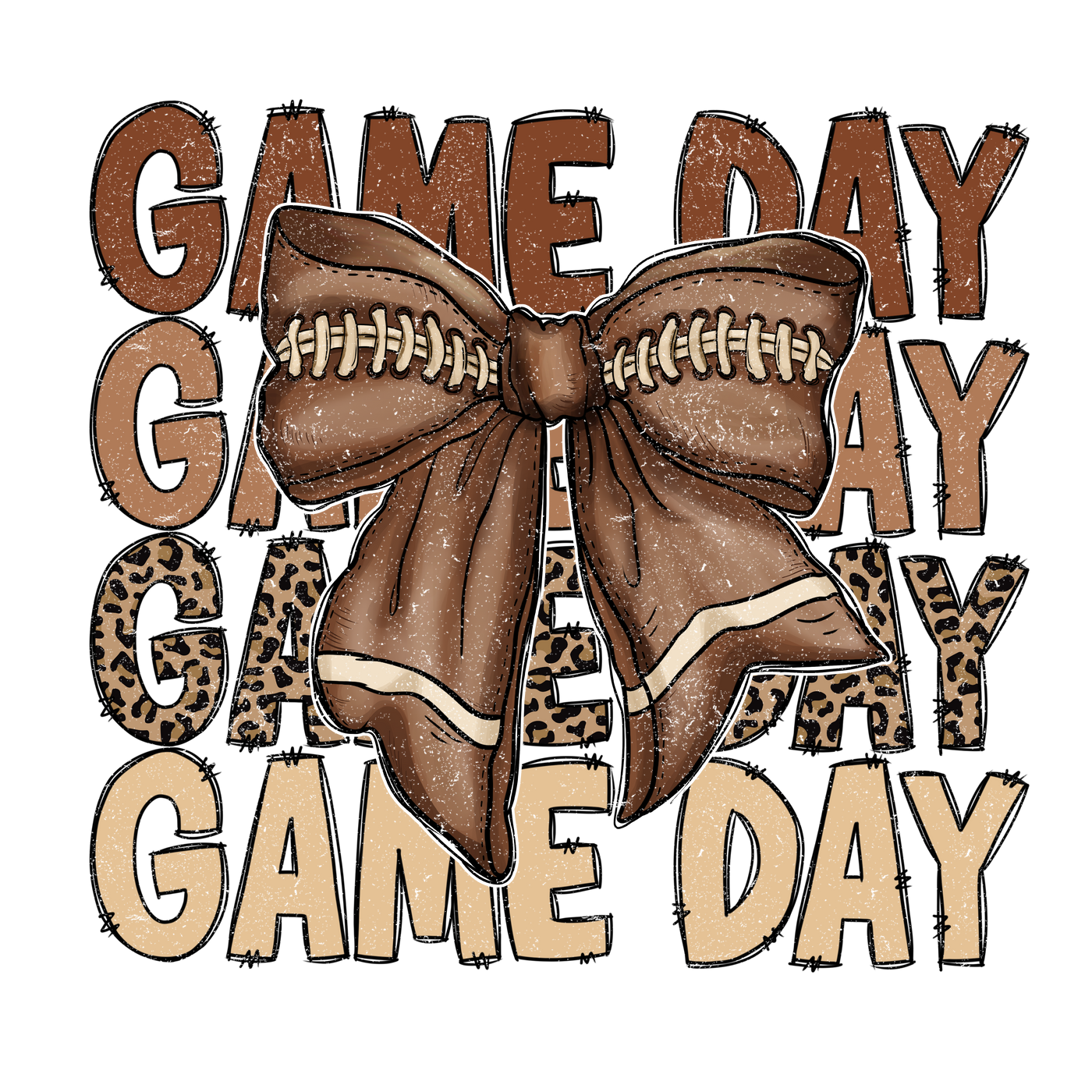 Football Game Day Coquette Shirt