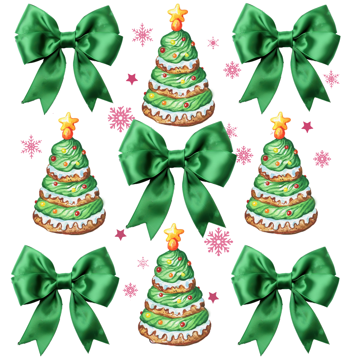 Green Christmas Tree Coquette