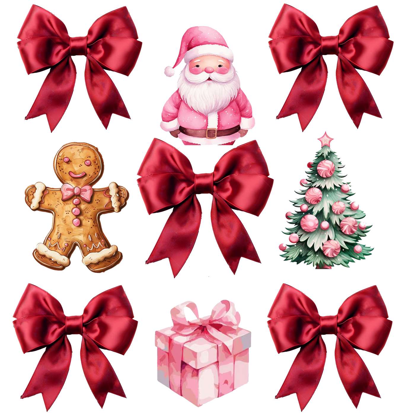 Red Santa Gingerbread Coquette