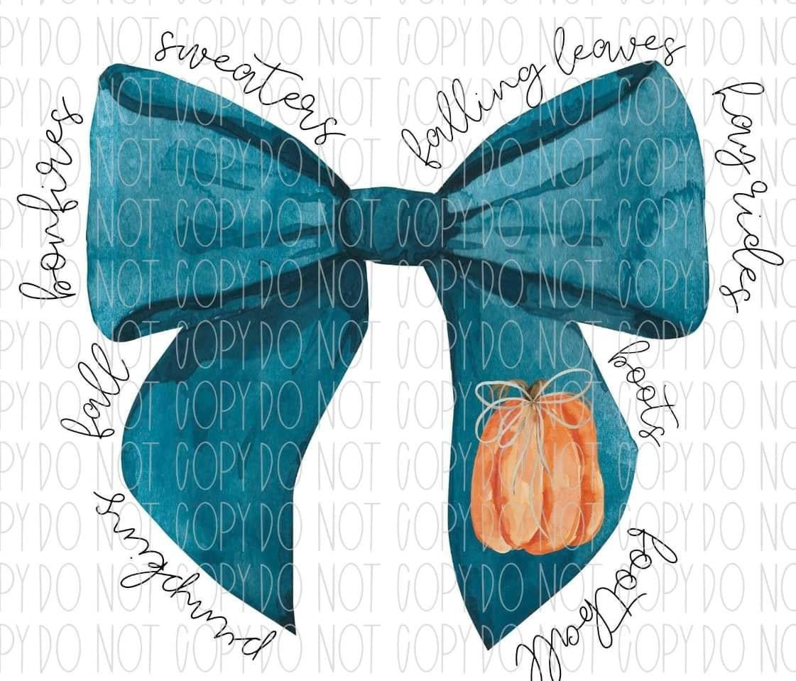 Fall Coquette Bow