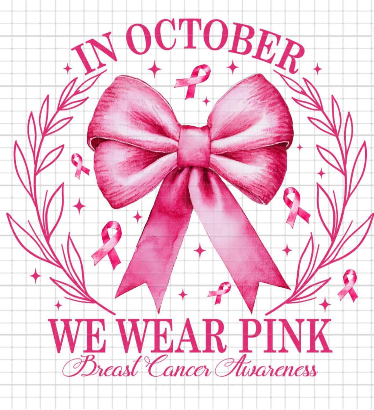 In October We Wear Pink Shirt