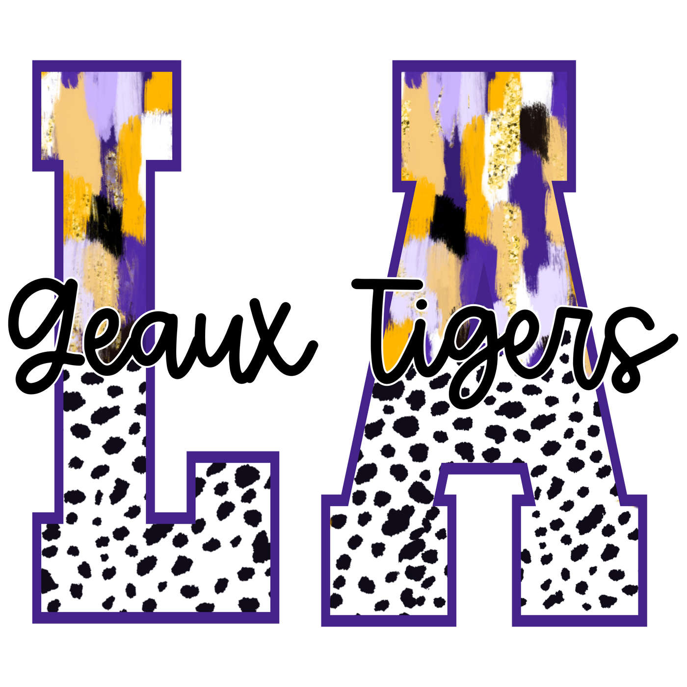 Preppy Geaux Tigers