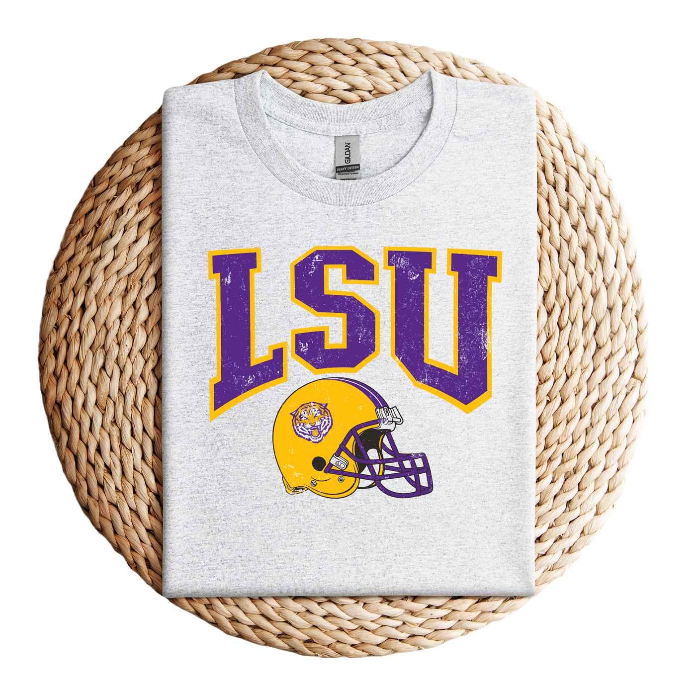 LSU Distressed Shirt