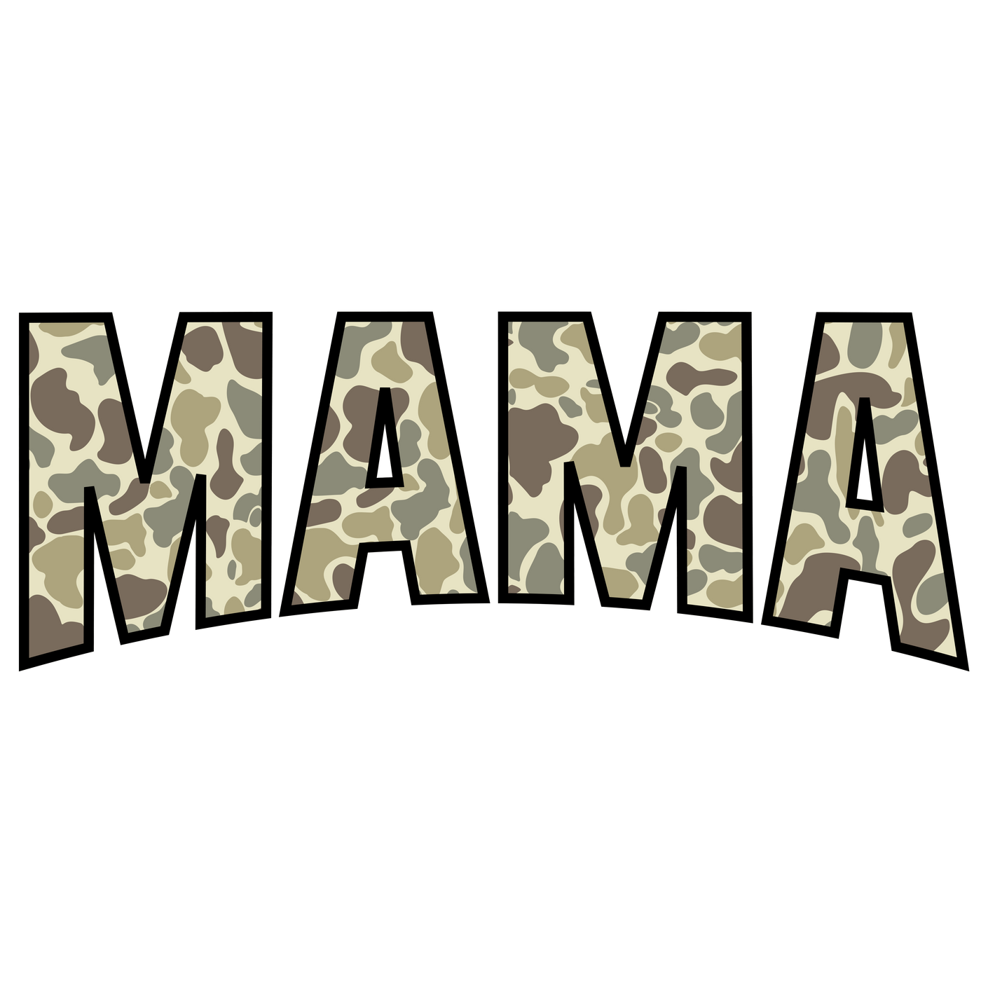 Mama Camo Shirt