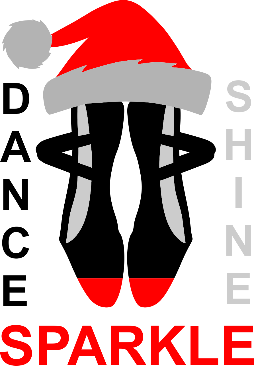 Santa Hat Ballet Slippers