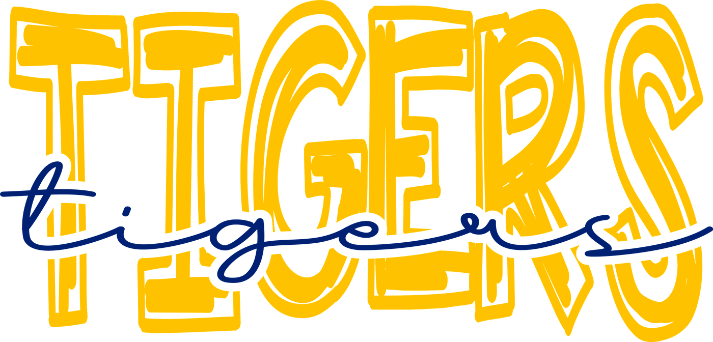 Tigers Tigers Handwritten T-Shirt