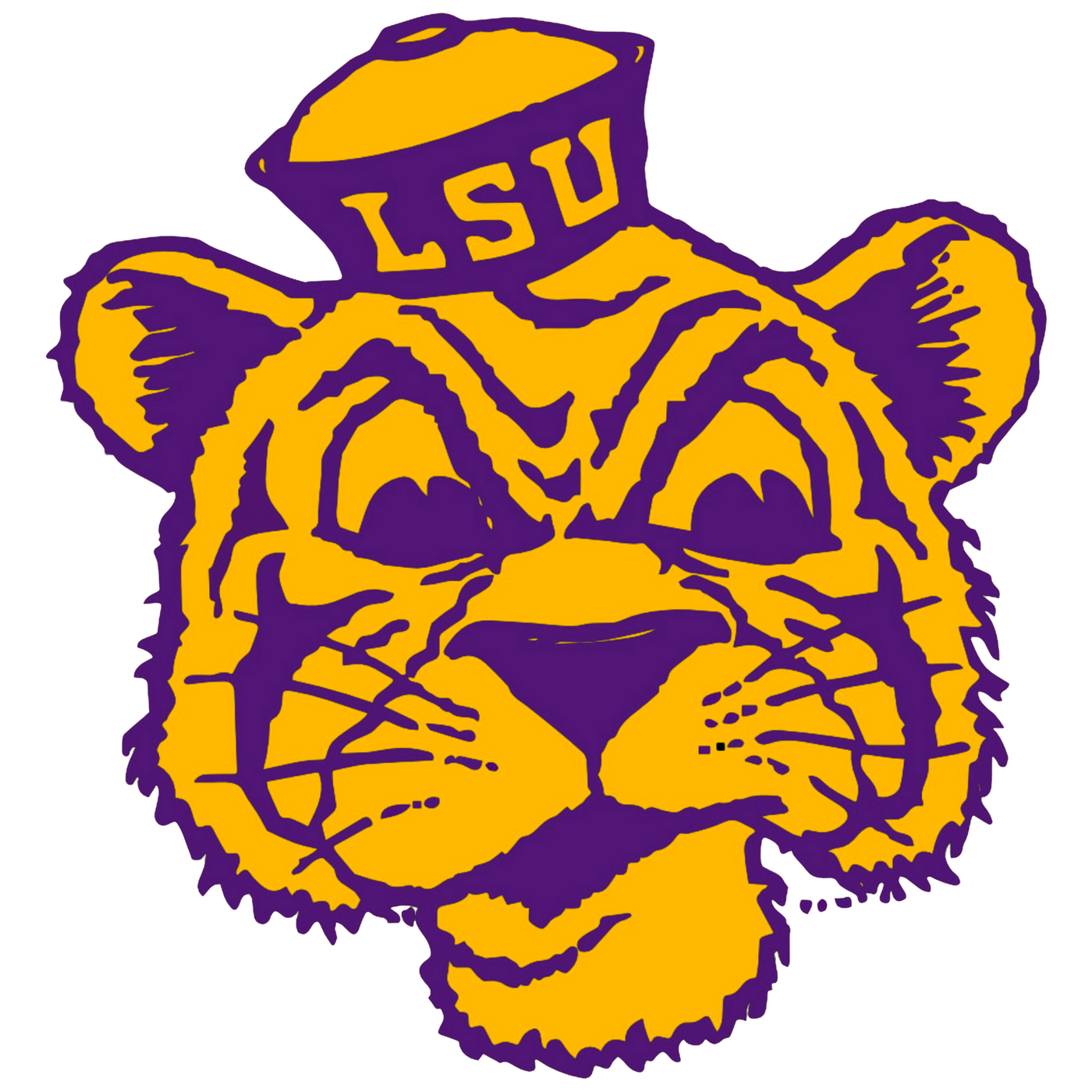 Old School LSU Tiger