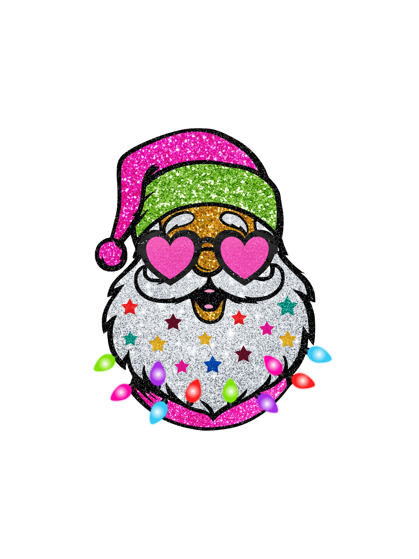 Santa Sunglasses T-Shirt