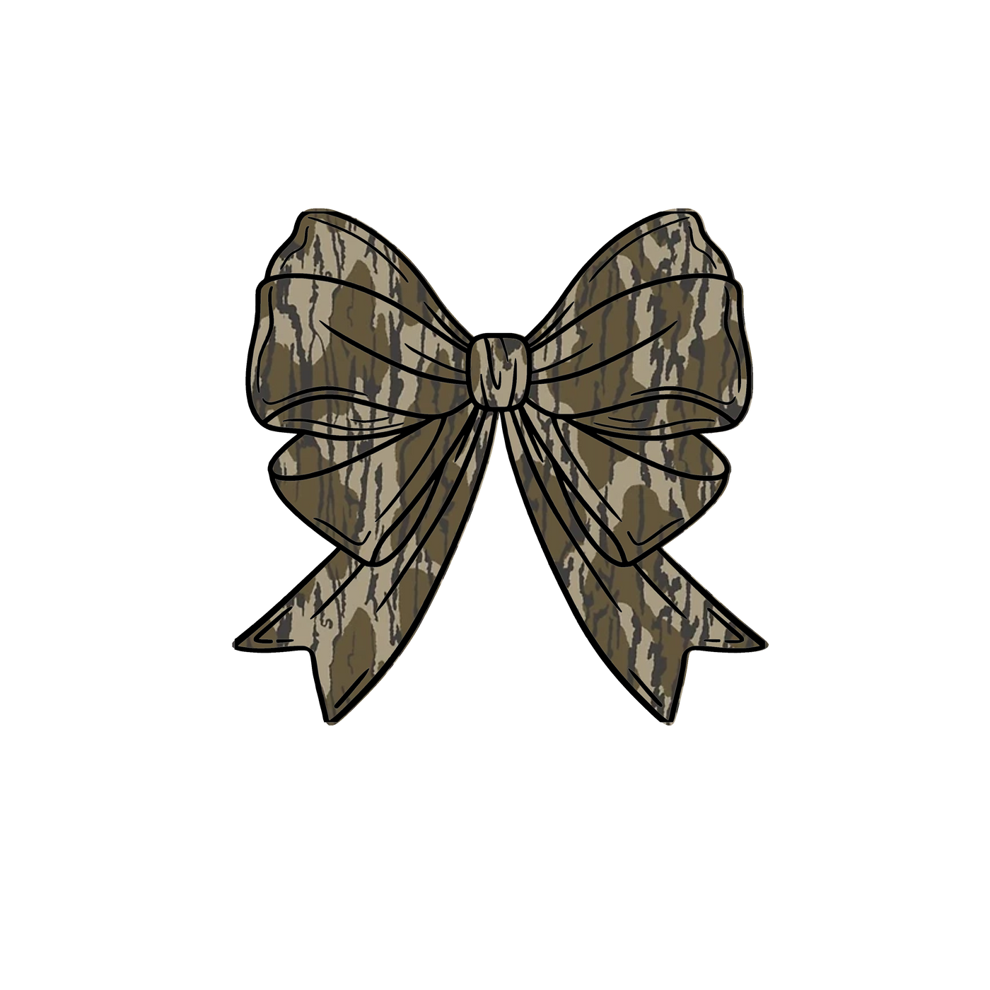 Bottomland Camo Bow Shirt