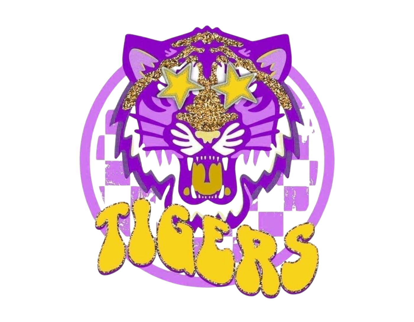 Tigers Preppy Star Eyes T-Shirt